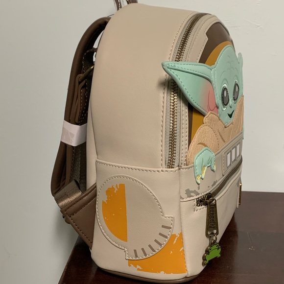 LOUNGEFLY STAR WARS The Child MINI BACKPACK+ SET! - Picture 10 of 15